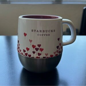 Starbucks Valentines heart balloon mug